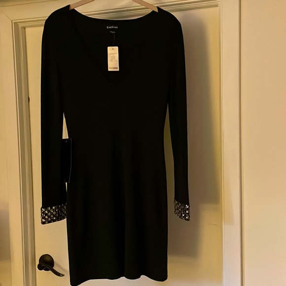 bebe Jersey Dress - Picture 2 of 5